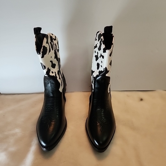 Womens western Cow Boots sz 8.5 - Picture 4 of 9